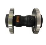 EN1092 Pn16 Oil Resistant NBR Dn25 Double Sphere Expansion Joint Flanged
