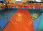 Small inflatable sport arena for baby inflatable track for outdoor games