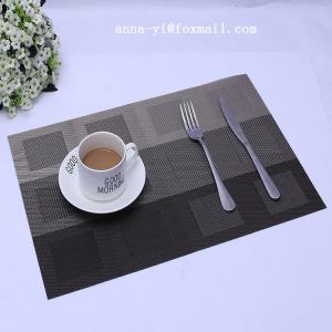 China Table Placemat Kitchen Tools Tableware Pad Coffee Tea PVC Placemat Mat supplier on sale