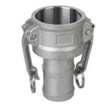 Stainless steel quick coupling camlock type DC for hose fitting