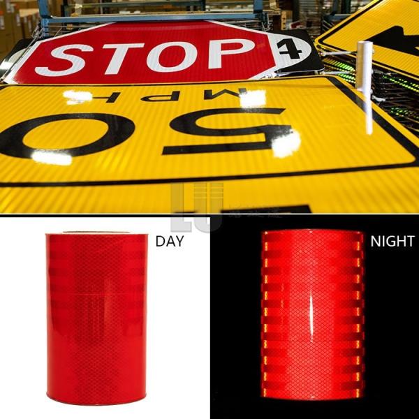 Plotter Cutting Micro Prismatic EGP Retro Reflective Sheeting For Street Signs