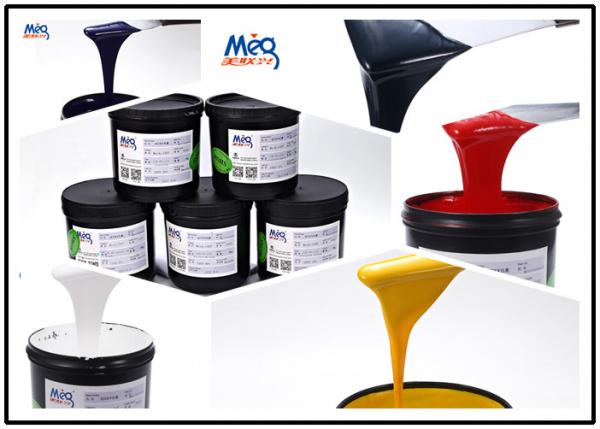 Quality Free Yellowing UV LED Screen Ink Pvc Printing Ink 385-395nm LED UV Wave Length for sale