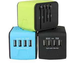 China Mini Size Universal Travel Adaptor / International Power Adapter For Business Trip wholesale