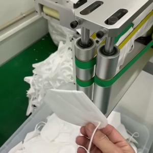 China Global Warranty 100-120pcs/min semi automatic n95 mask making machine N95 face mask machine wholesale