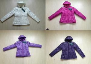 China Apparel  Fashion Ladies padding jackets stocklots(ladies jackets,coats,ladies tops) on sale