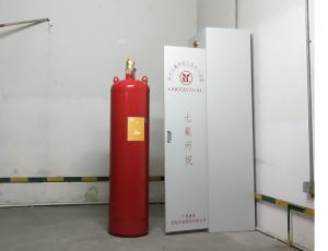 China 150L Alarm Clean Agent System Fm200 Fire Extinguisher Storage Cabinet wholesale