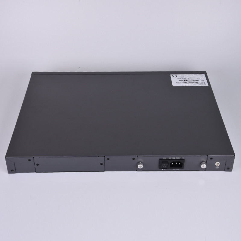 FTTH Telecommunication Fiber Optic Equipment 8 Port GPON OLT 1U height