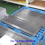 High Efficiency Fin Stamping Press Machine High Speed For Aluminum Foil Coil