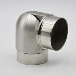 Stainless steel adjustabel tube connector 90 degree, material SS304, finishing