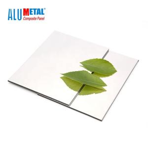 China ACP Aluminium Mirror Aluminum Composite Panel 4mm 1220mm AA5005 wholesale