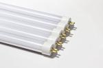 Integrated T6 Led Tube Light Fixture 4ft 5ft 25W Milky Cover Cold White