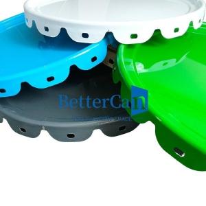 China ISO9001 Metal Tin Lid Flower lug lid For Chemical Paint Bucket wholesale
