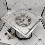 Customizable Outdoor Rectangle Gas Firepit Burner Indoor