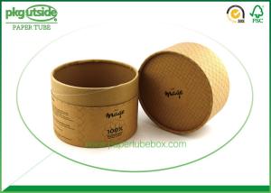 China Handmade Cardboard Tube Boxes Embossing Surface Finish Damp - Proof Eco - Friendly wholesale