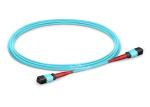 12 Fiber Fiber Optic Mpo To Mpo Patch Cable Jumper Apc Il 0.3db
