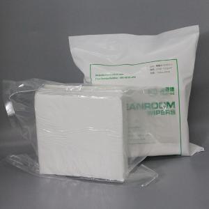 China 12*12inch 100pcs 175g High Water Absorption 2 Layers Laser cut Polyester Microfiber Wiper For Camera Lens wholesale
