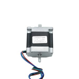China Nema23 57mm Double Output Shaft Hybrid Stepper Motor 1.41A 5.07V 1.25N.M wholesale