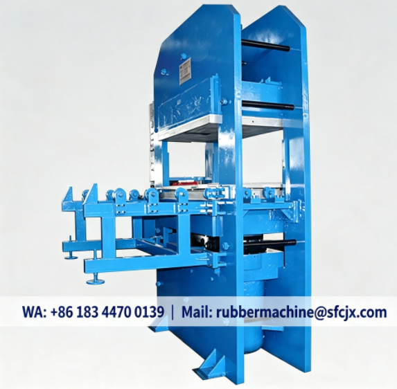 High-Efficiency Frame Rubber Vulcanizing Machine with Automatic Push-Pull Mould System