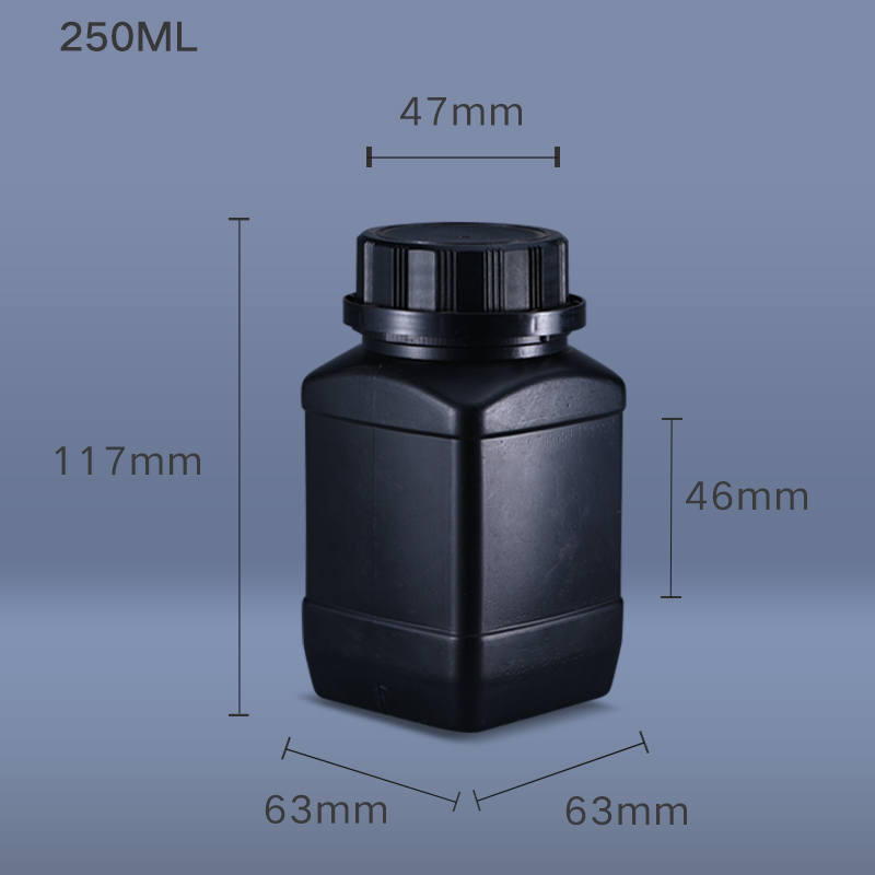 Leakproof HDPE LDPE Plastic Bottles For Chemical Liquid Glue Oil Packaging 16 oz
