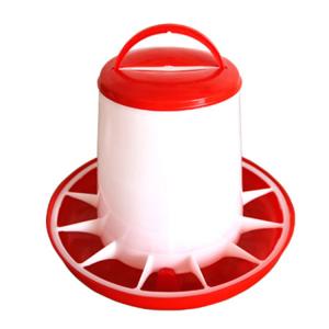 China Chicken Plastic Poultry Feeder Pan Bucket and Water Drinker Wholesale Farm Equipment Auto Chicken Feeder wholesale