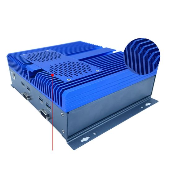 High-Performance Industrial Embedded Computer Fanless PC Intel Core I5-4200U Dual DDR4 RAM Support Dual Gigabit LAN Legacy