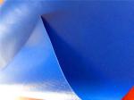 Blue Color 1.5m Width Waterproof PVC Tarpaulin Rolls , Pvc Tarpaulin Sheet