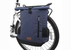China Antiwear Polyester Cycling Day Pack , Expandable Waterproof Motorcycle Backpack wholesale