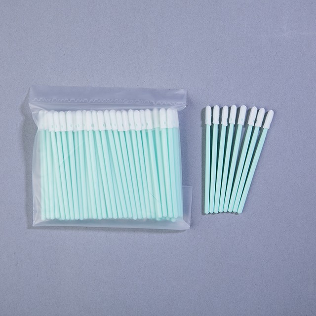 Clean Room Foam Cleaning Swabs Thin Head 500 Pcs / Bag For Semiconductor