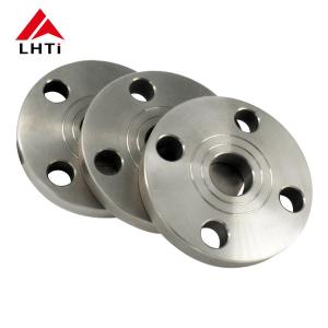 China Polished Titanium Weld Neck Flange ASME B16.5 For Oil Gas industry wholesale