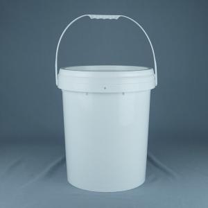 China 19kg PP Plastic Drum Leakproof With Lid And Handle wholesale