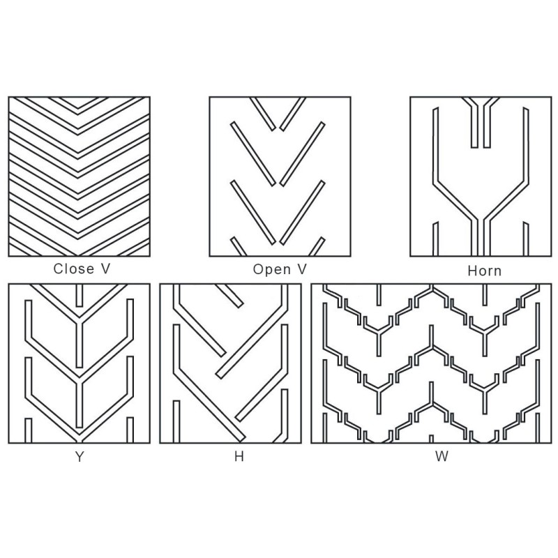 Herring Bone Patterned Rubber Conveyor Belt for industrial transportation