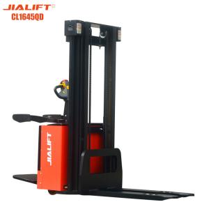 China Fully Automatic Electric Stacker Rated Traction Weight 1600kg Lifting 4500mm wholesale