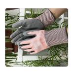 HPPE Knit Nitrile Coated 13G Cut Puncture Resistant Gloves For Painting The Wall