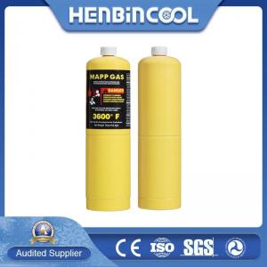 China 453.6g MAPP GAS 16 Oz Welding Gas Disposable Cylinder wholesale