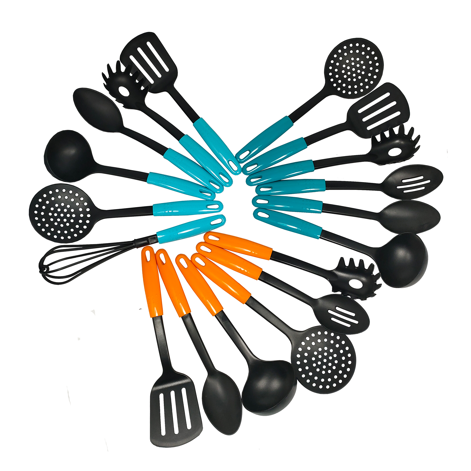 ABS Handle Non Stick Chef Cooking Utensils Set for Colorful and Eco-Friendly Kitchen