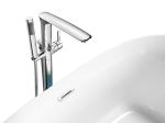 ISO9001 Free Standing Acrylic Bath Rectangle SP1837 1500×760×650mm