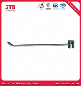 China Zinc Finished 6.0mm Single Metal Hook Steel Q235 Metal Wire Hook wholesale