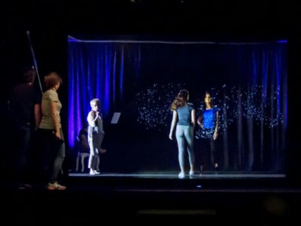 3D Projection System 3D Holographic Display Hologram Stage Show Pepper Ghost