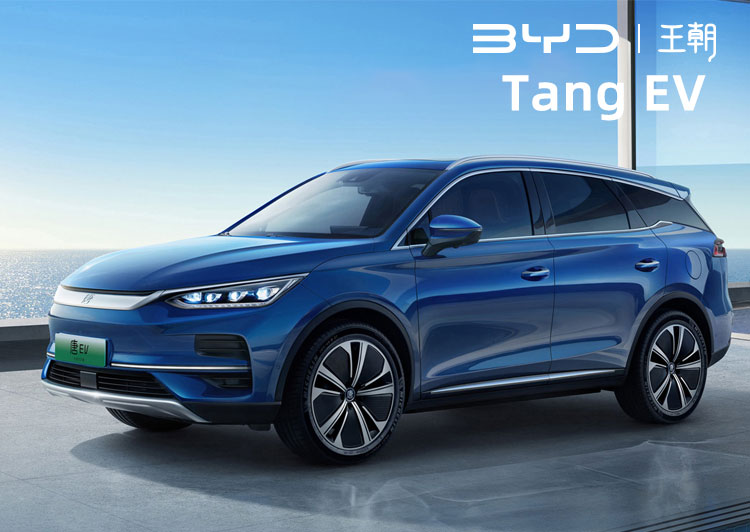 In Stock 2022 BYD Tang EV electric vehicle new energy four wheel drive SUV high quality made in China Used Car