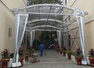 China Unique Arcum Tent Tranparent Roof And Sidewalls For Kindergarden wholesale