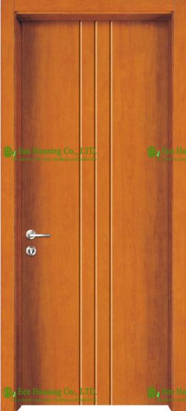 Prefinished Timber Veneer Wood Door For Bedroom, China Solid Core Wood Doors