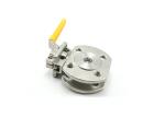 3 Inch 1 Piece Stainless Steel Valves Flanged Type Gas Ball Valve Hydraulic
