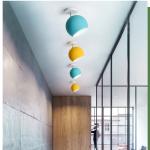 Nordic modern minimalist Ceiling Lights creative Led pink ceiling light(WH-MA