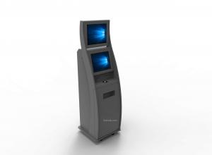 China Custom Cash Payment Kiosk , Self Service Payment Kiosk Contactless IC Card Reader on sale