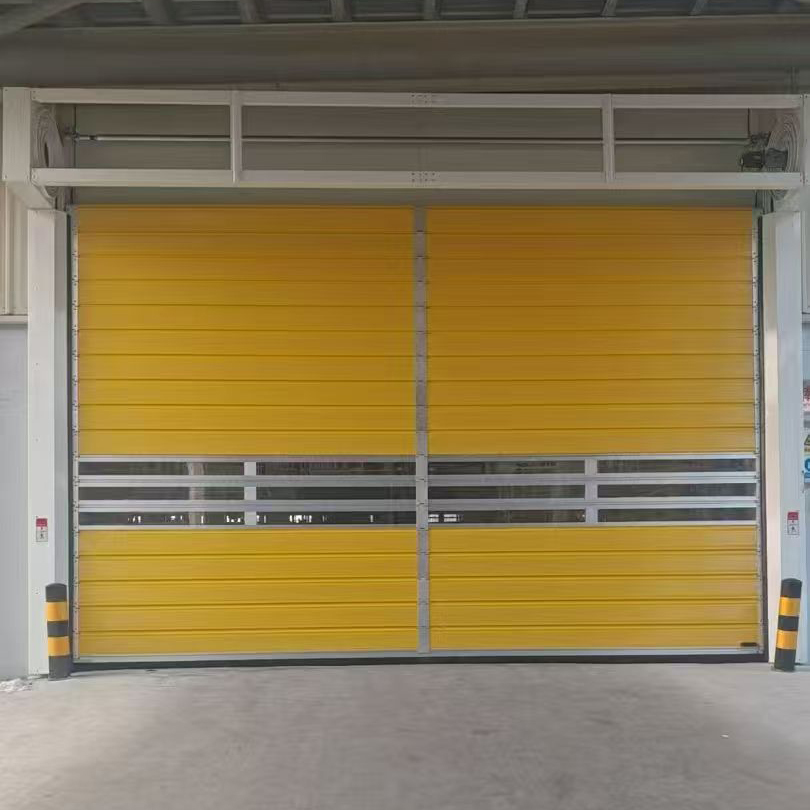 High-Speed Spiral Door Solution Distribution Warehouses Sorting Centers Access System