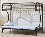 Anti Corrosion Stainless Steel Bunk Bed , Folding Double Decker Bunk Bed For