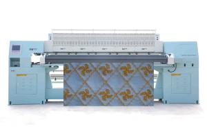 China Positioning Brake System Auto Rotary Shuttle Quilting Machine AC 220 380V 50HZ wholesale
