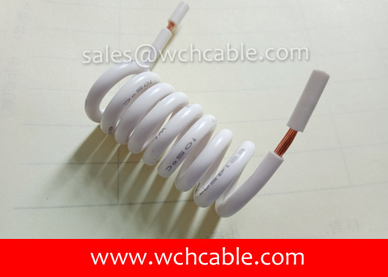 UL Spring Cable, AWM Style UL1015 18AWG 1C VW-1 105°C 600V, PVC