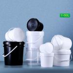 Sale Food Grade 1L-20L Plastic Paint Bucket with Handle Sealing Lid and