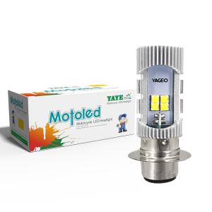 China 1200lm White Motorcycle LED Headlight Bulb 15W H6 Headlight Bulb wholesale